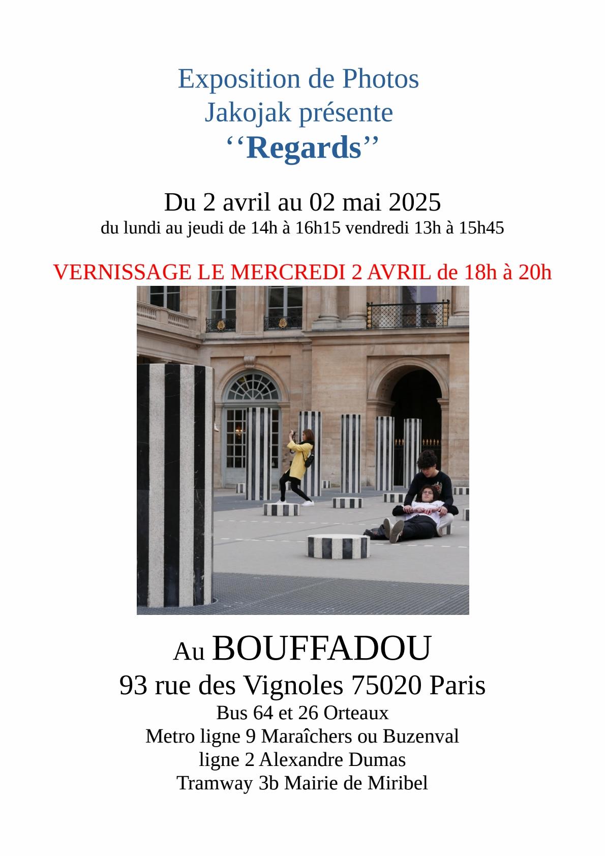 Affiche regards 1 3