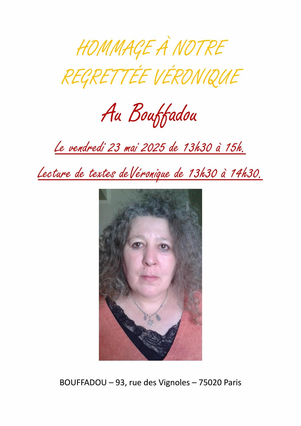 Affiche veronique 23 05 25
