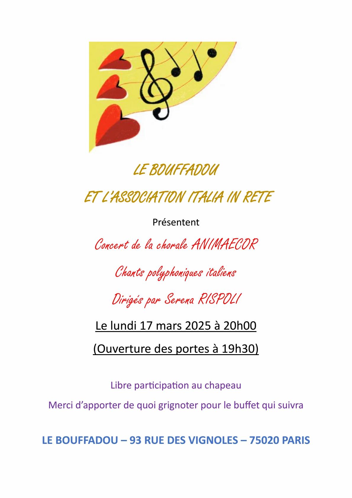 Chorale italienne 17 03 25 2
