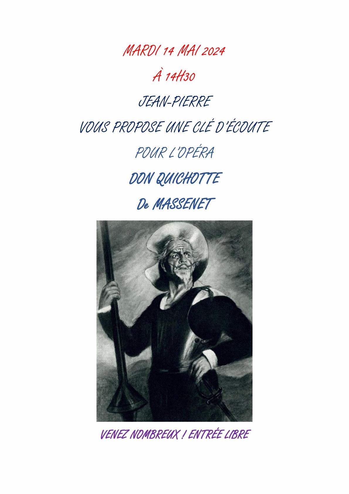Cle d ecoute don quichote 14 05 24