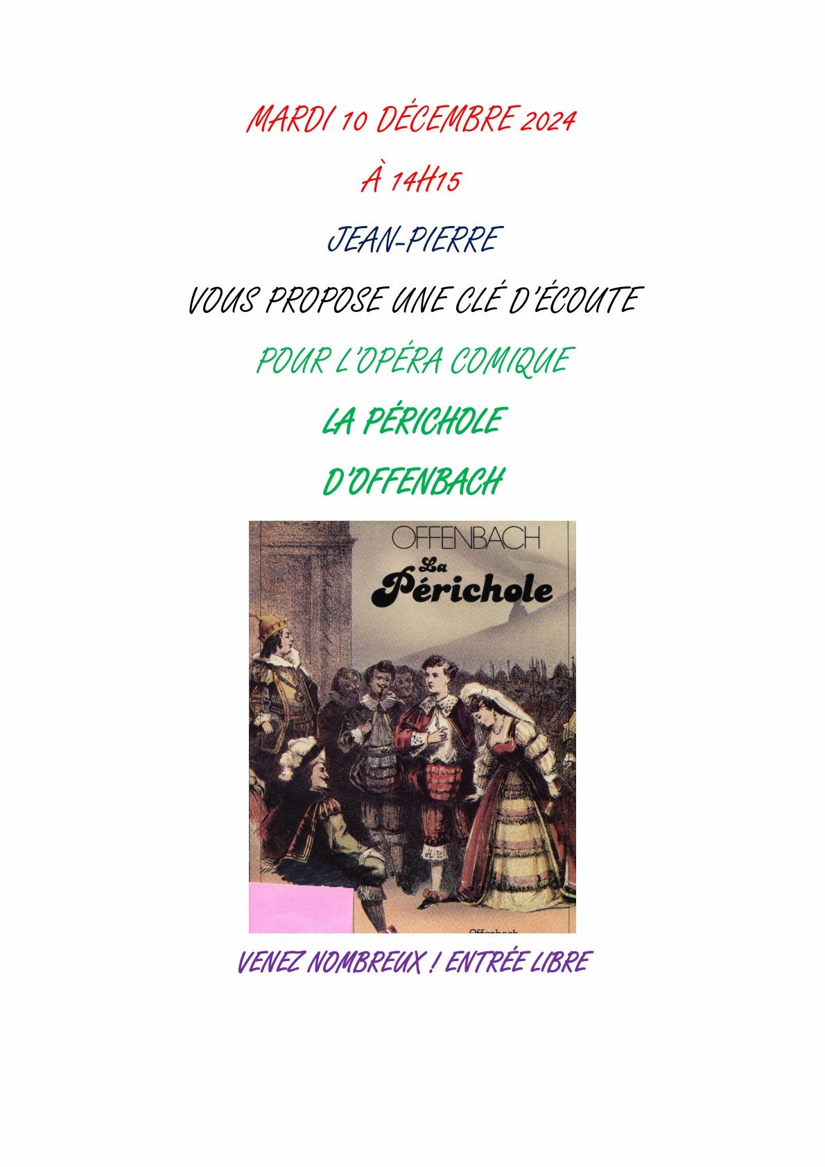 Cle d ecoute la perichole 10 12 24
