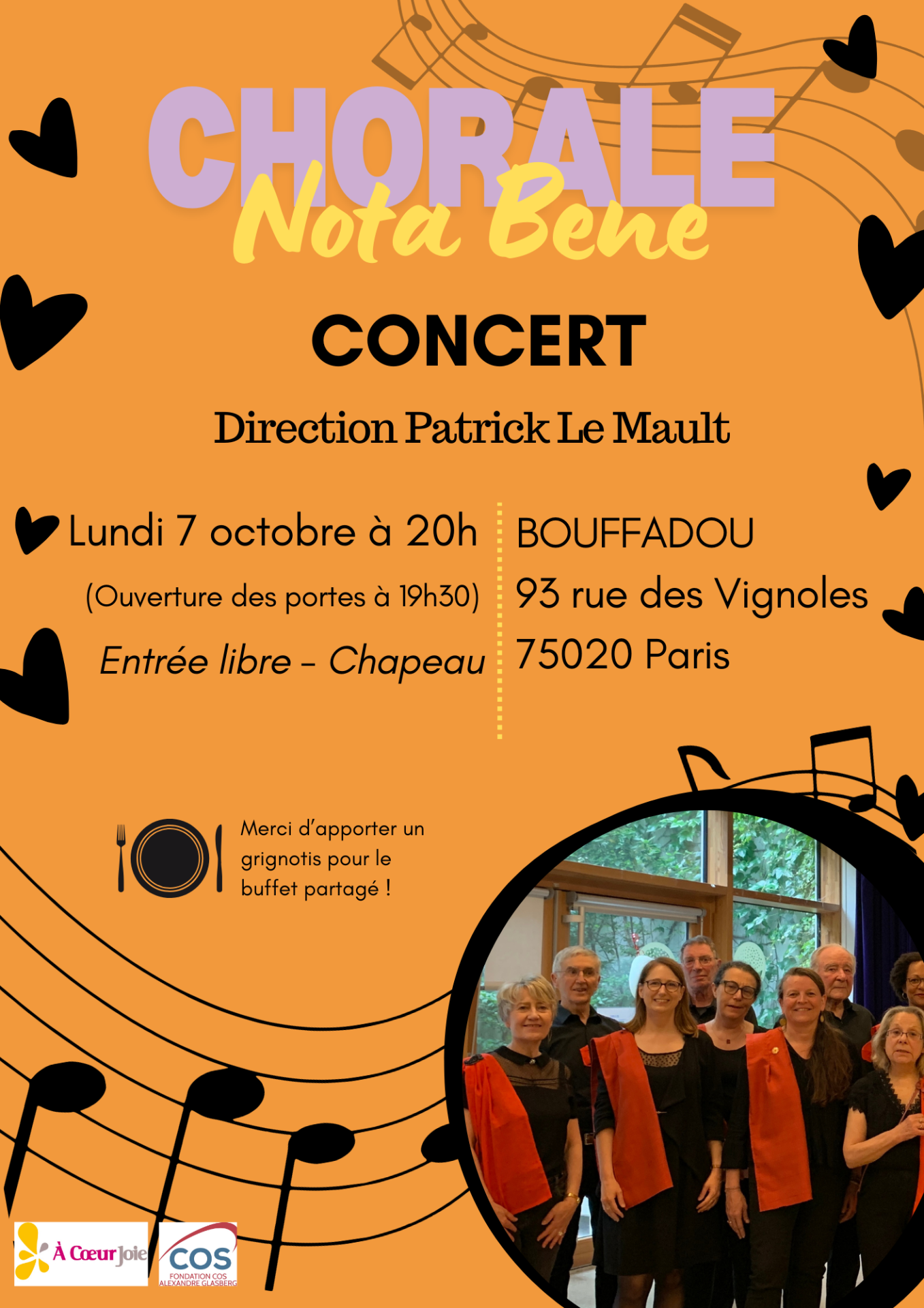 Nota bene affiche concert bouffadou 2024 10 07 4 2