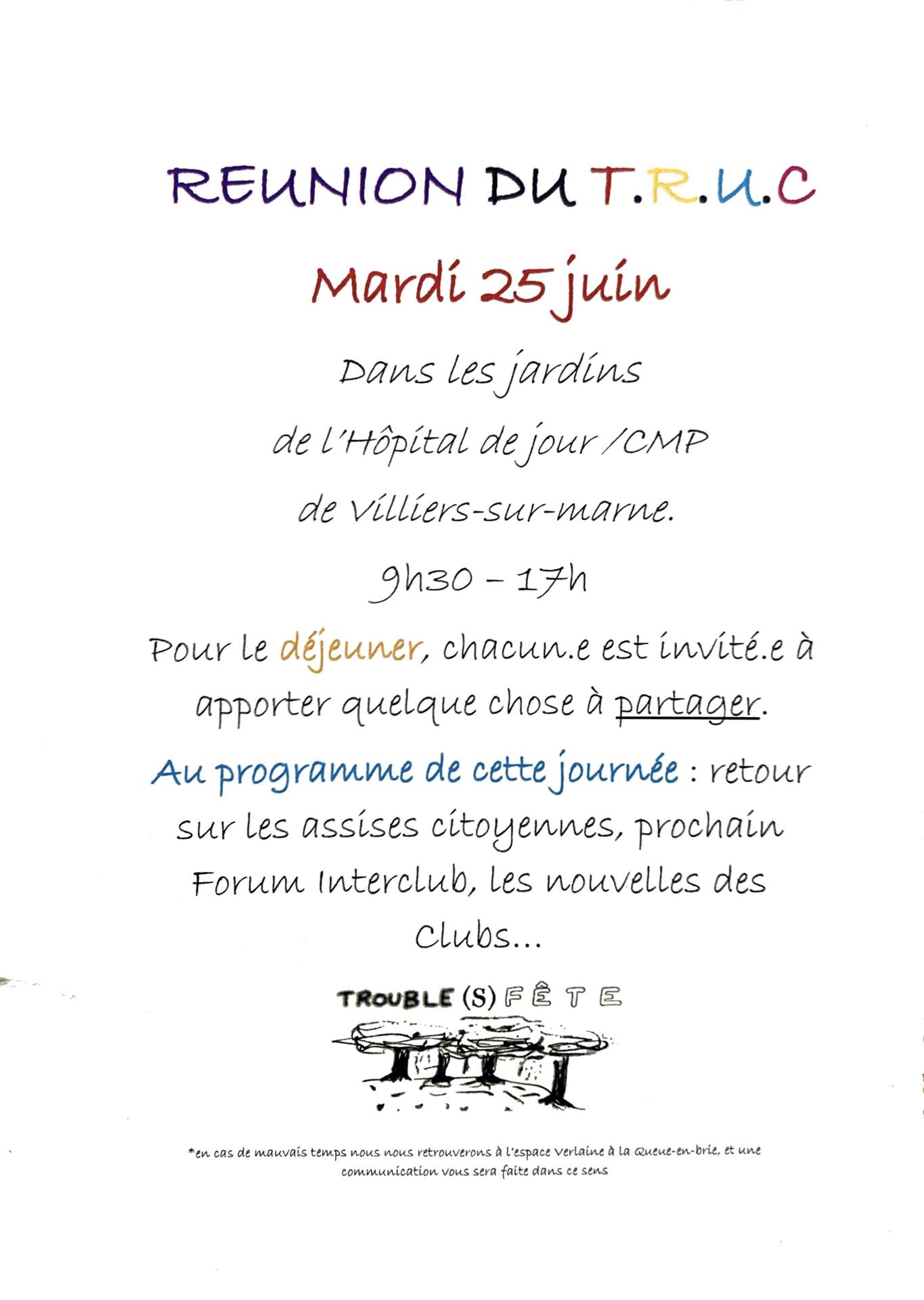 Truc afiche 25 juin 2024